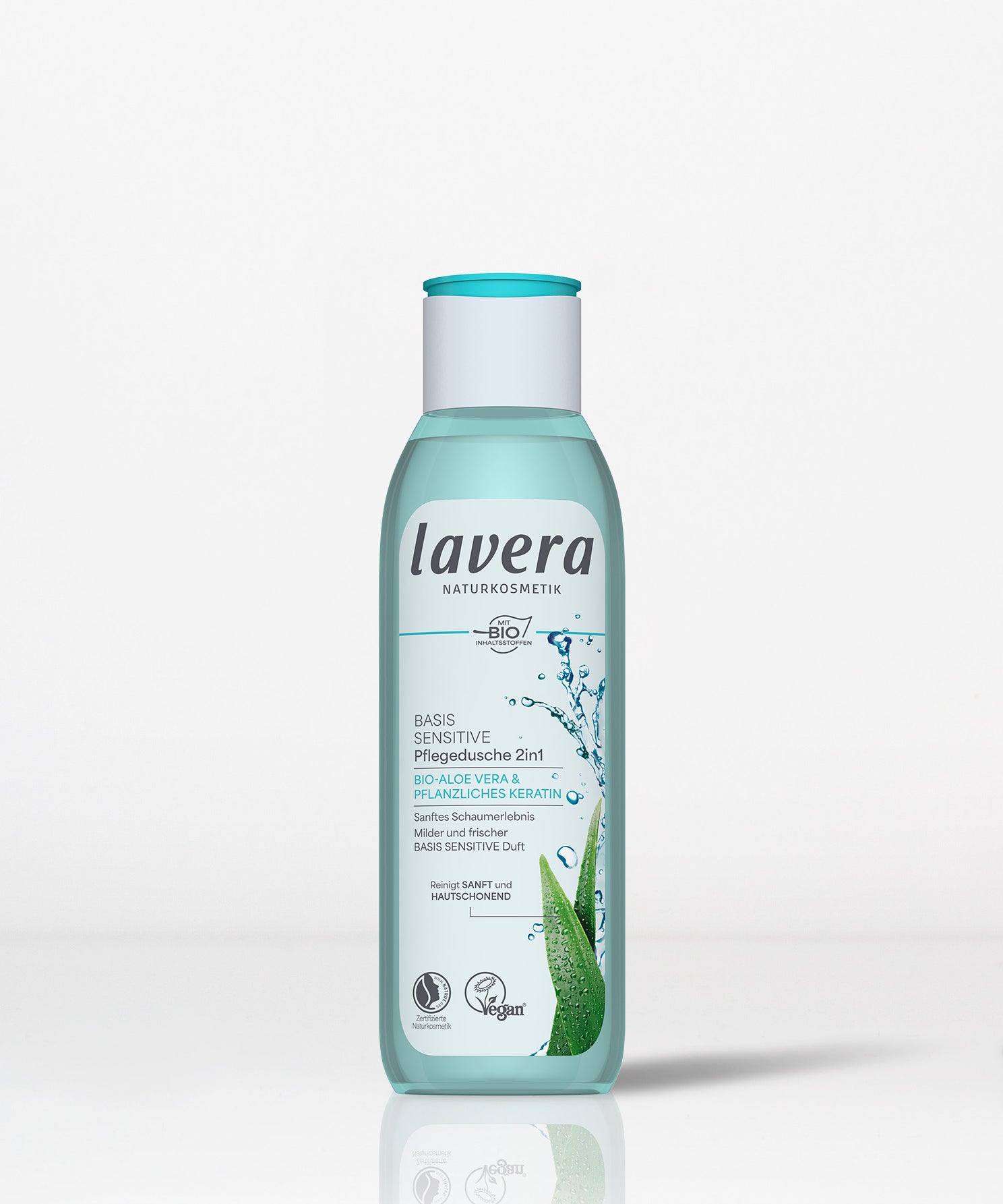 lavera Pflegedusche basis sensitive 2in1
