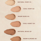 lavera Hyaluron Liquid Foundation -Warm Nude 03- in der Anwendung