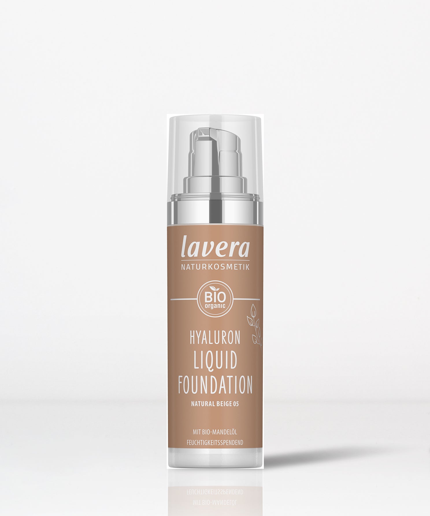 lavera Hyaluron Liquid Foundation -Natural Beige 05-