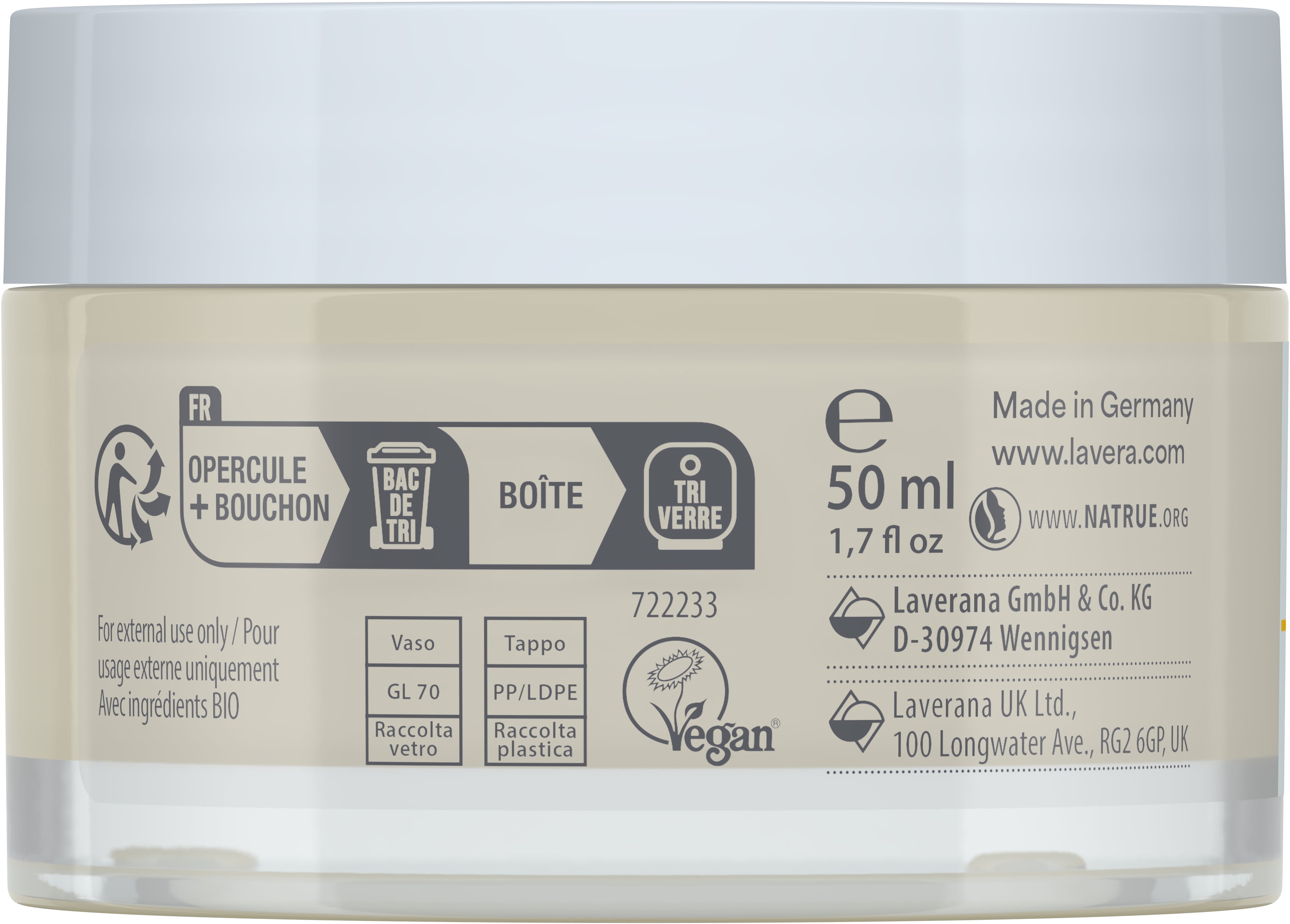 lavera basis sensitive Anti-Falten Feuchtigkeitscreme Q10