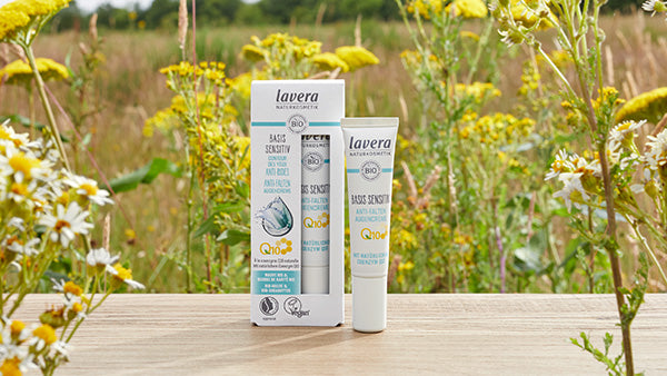lavera basis sensitiv Anti-Falten Augencreme Q10