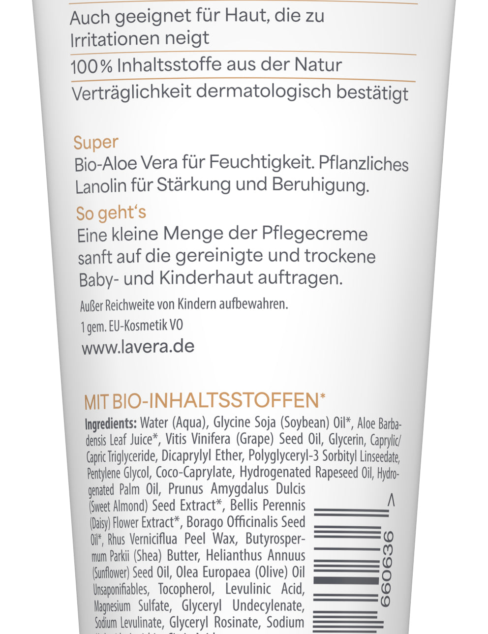 lavera Baby & Kinder Pflegecreme