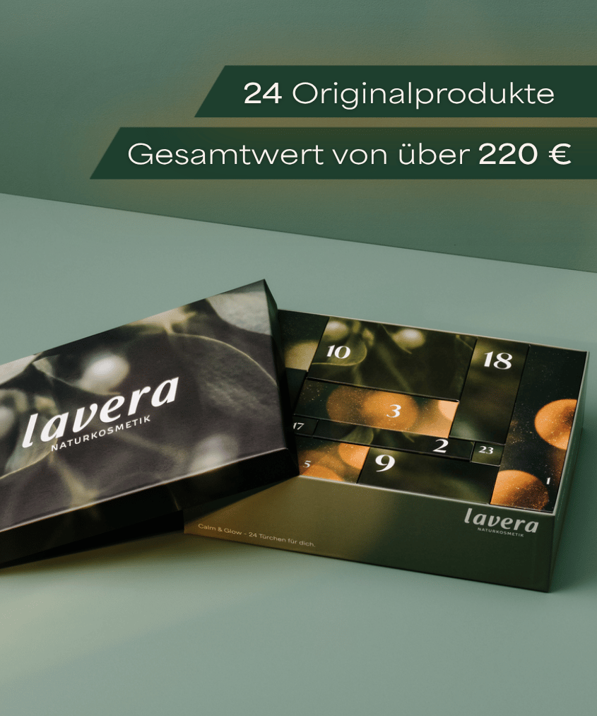 lavera Beauty Adventskalender 2026 - Calm & Glow