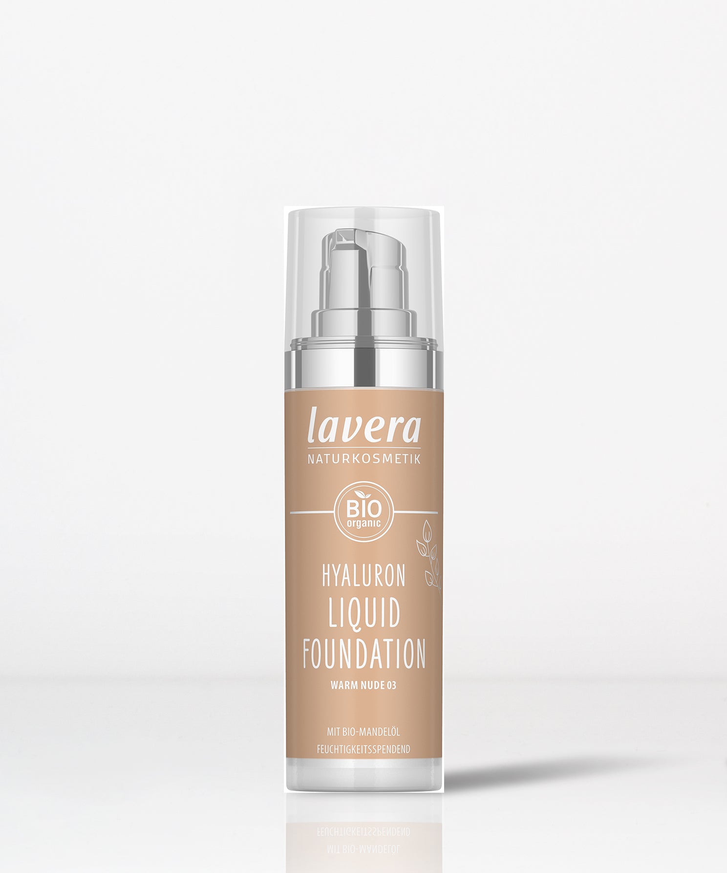lavera Hyaluron Liquid Foundation -Warm Nude 03-