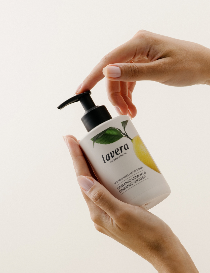 lavera Pflegeseife Bio-Zitrone & Bio-Ingwer