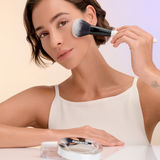 lavera Pore Refining Hydra Powder in der Anwendung
