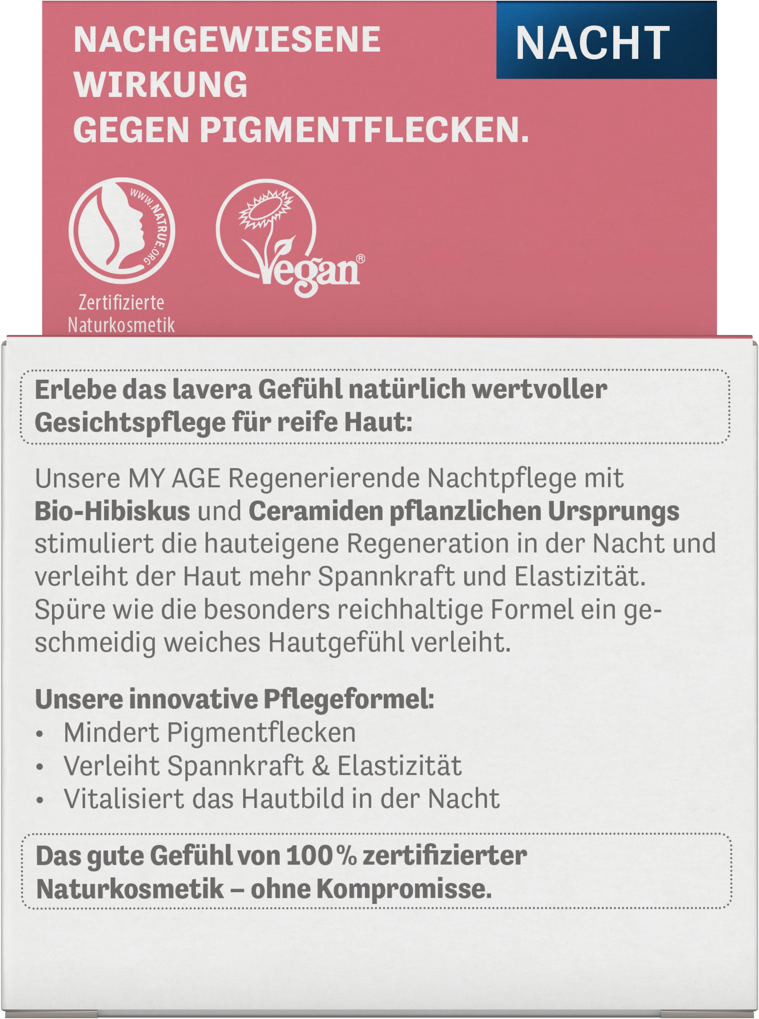 lavera MY AGE Regenerierende Nachtpflege