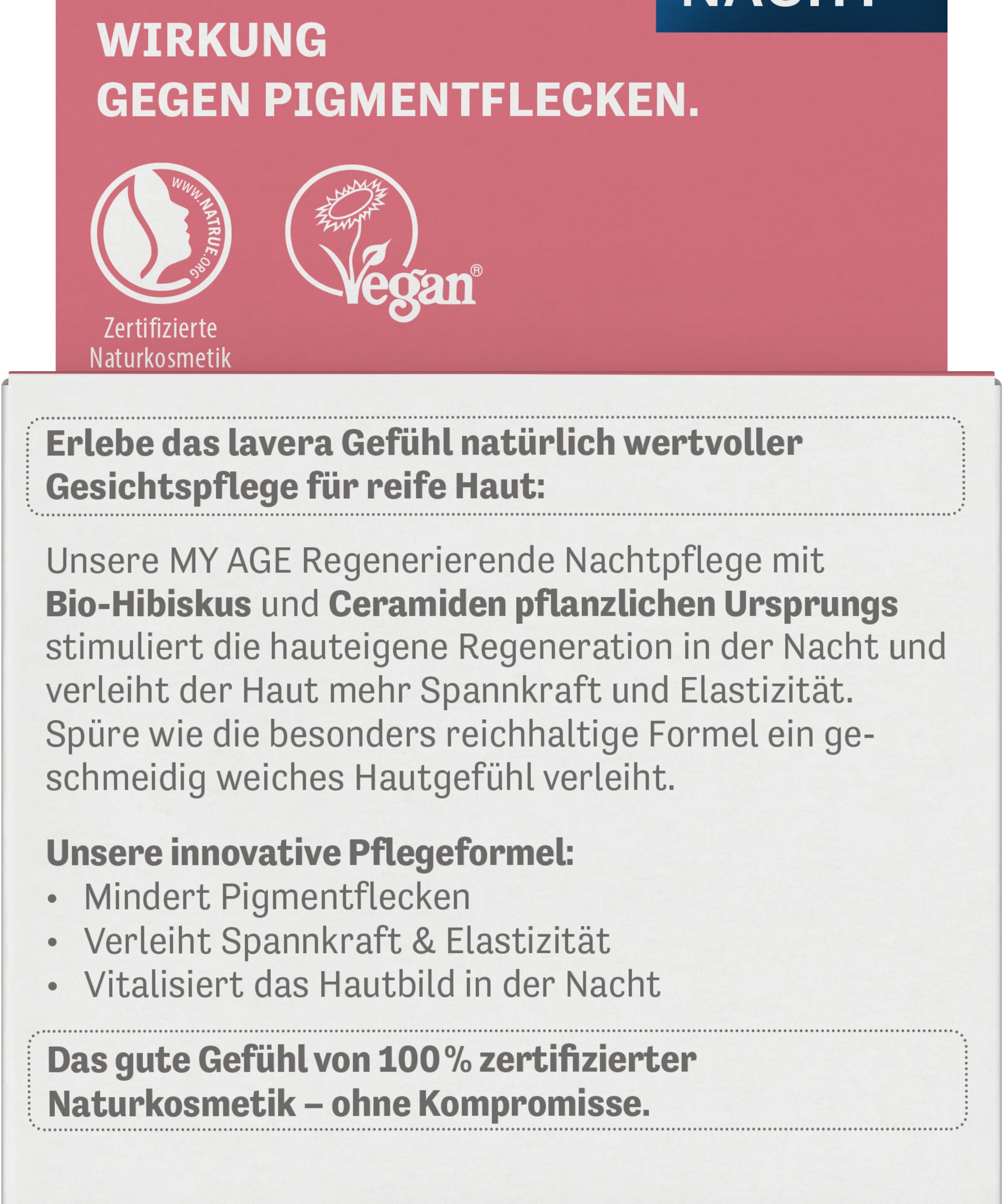 lavera MY AGE Regenerierende Nachtpflege