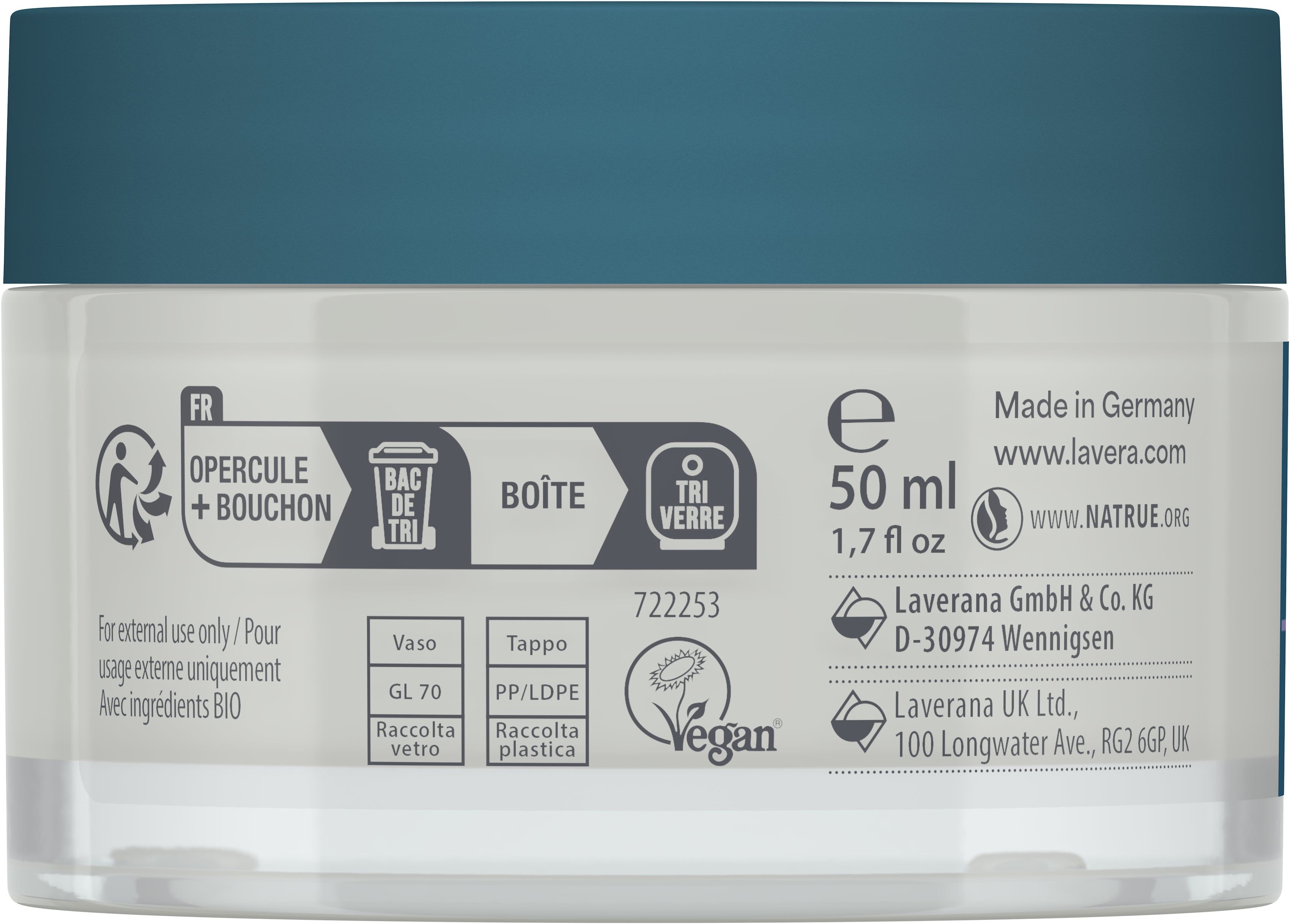 lavera basis sensitive Beruhigende Nachtcreme