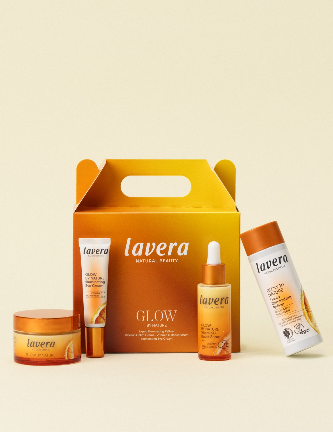 lavera Glow by Nature Routine Complete Set
