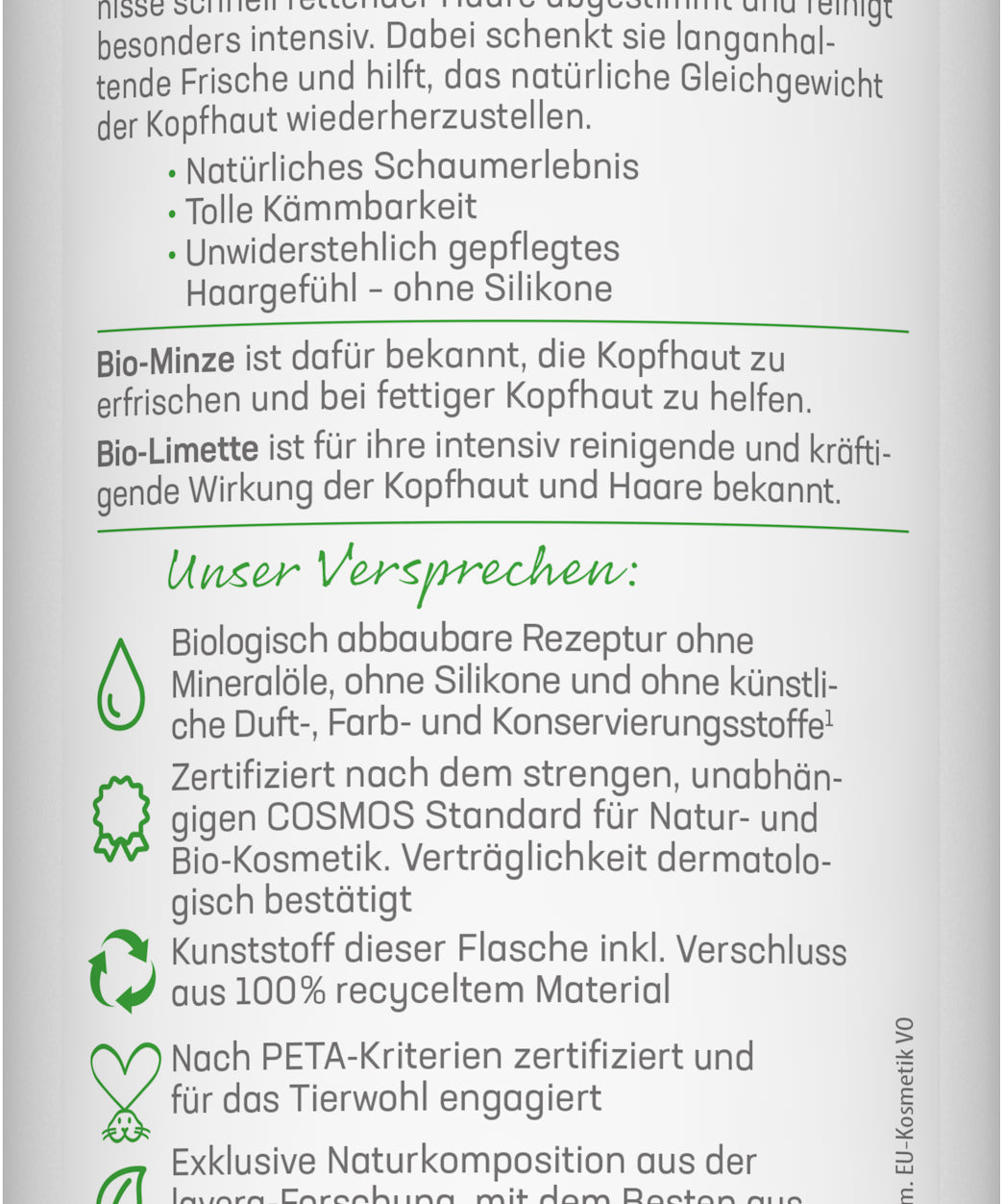 lavera Pflegeshampoo Frische & Balance