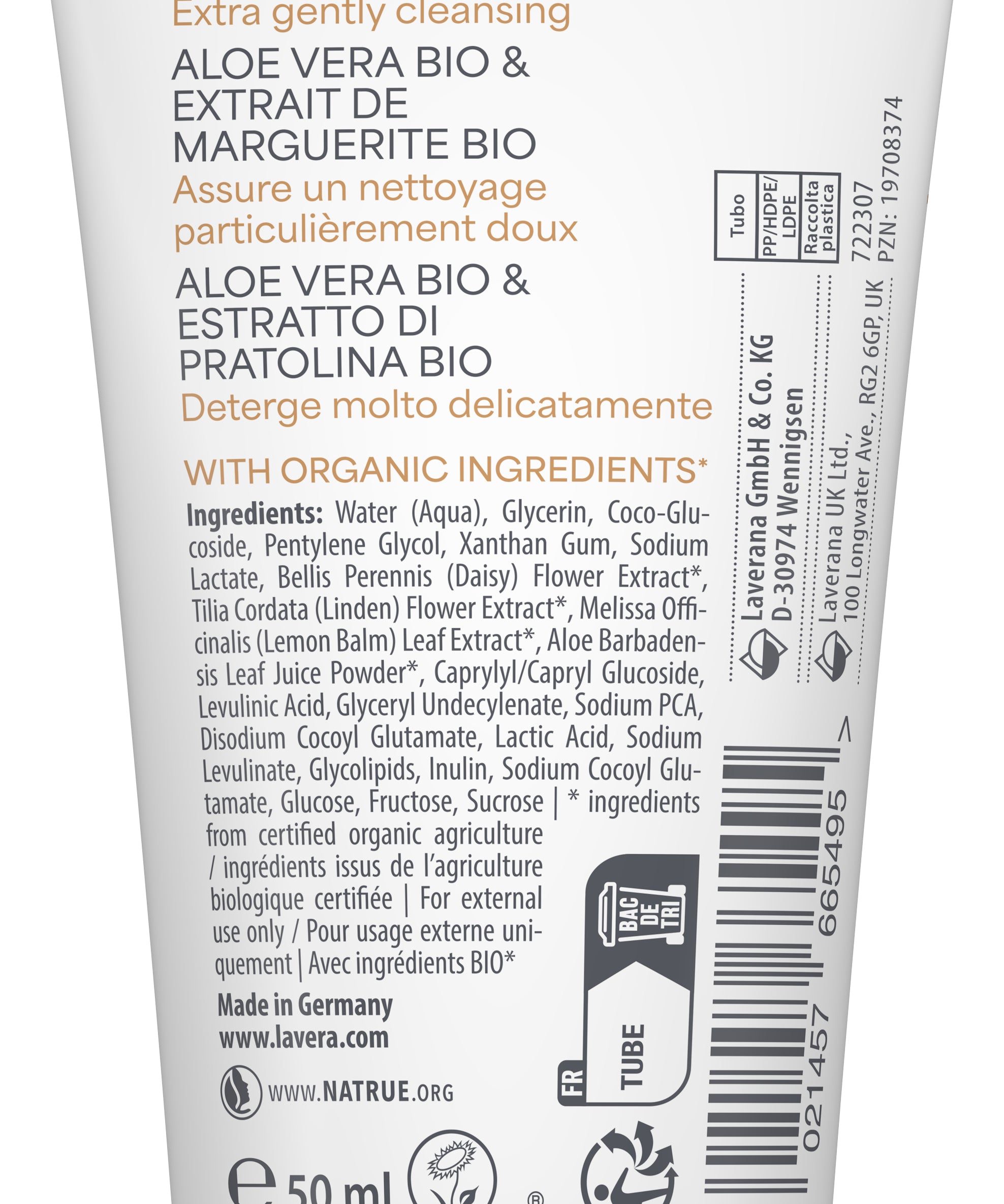lavera Reisegröße Baby & Kinder Waschlotion & Shampoo