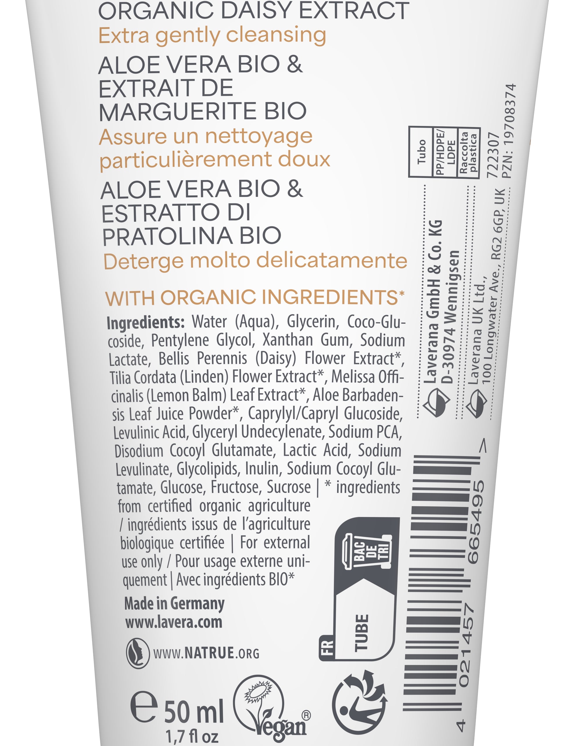 lavera Reisegröße Baby & Kinder Waschlotion & Shampoo