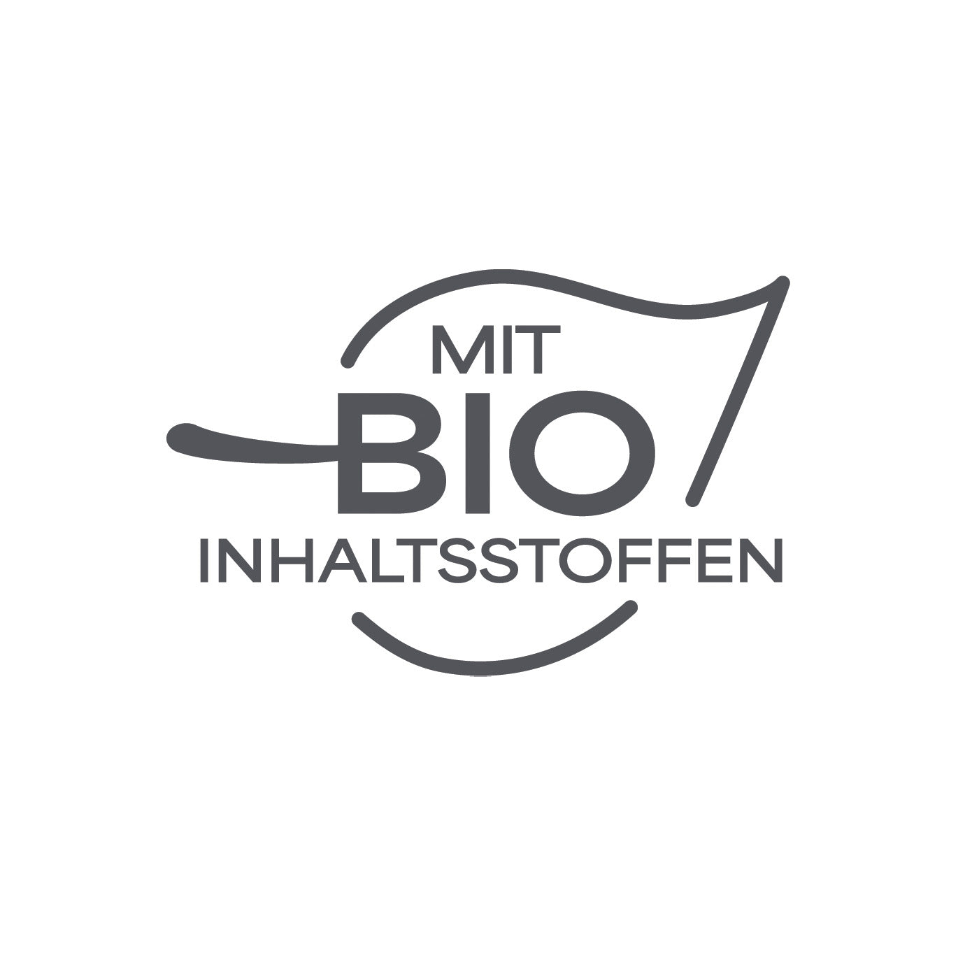 Bio-Label mit Hinweis auf zertifizierte Naturkosmetik.