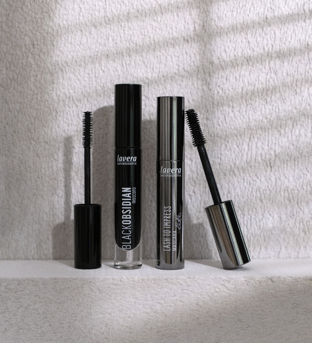 lavera Mascara: Mascara Black Obsidian und Lash To Impress Mascara