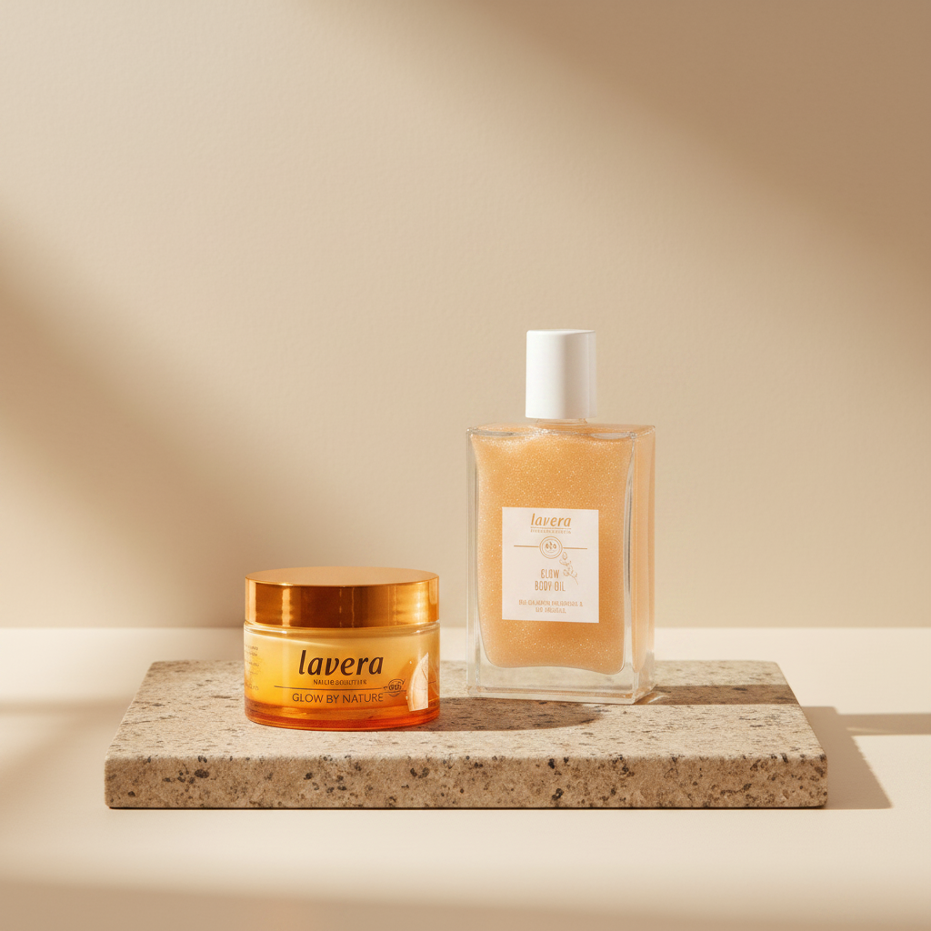 Glow Body Oil und Glow by nature 3in1 Vitamin C Creme