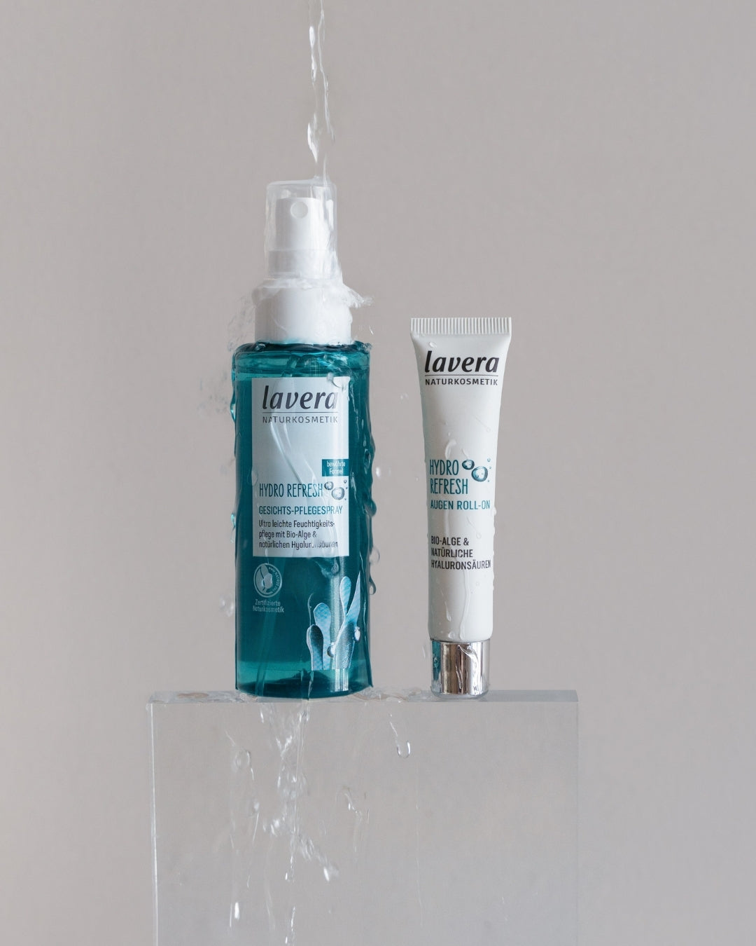 Hydro Refresh Gesichtspflegespray und Hydro Refresh Augen Roll-On