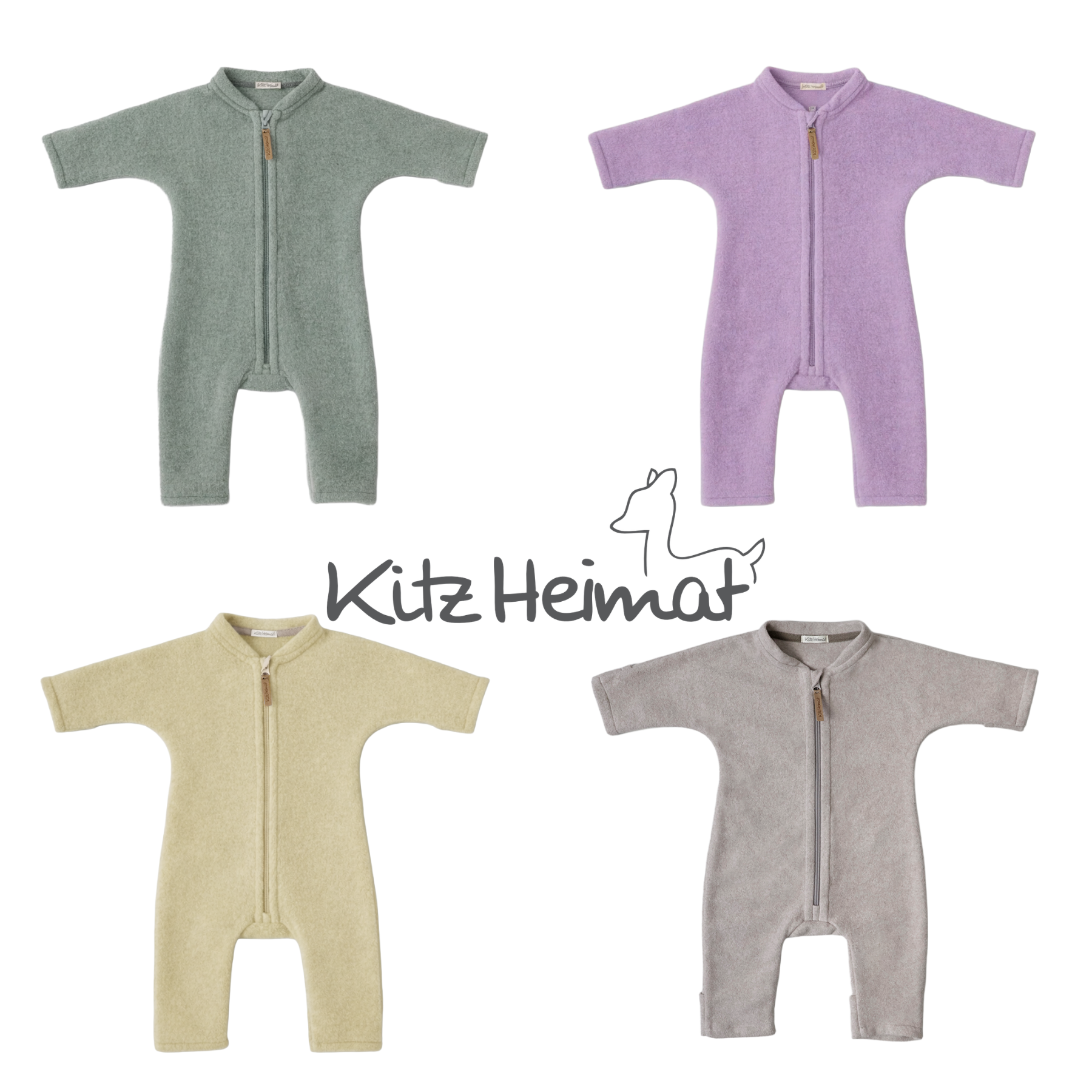 Kitz Heimat Logo Baby-Overalls
