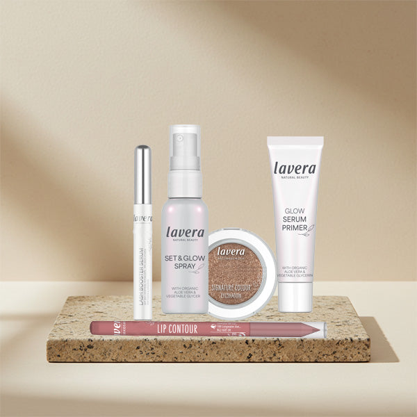 Set & Glow Spray, Lip Contour, Lash Booster Serum, Glow Serum Primer, Signature Colour Collection