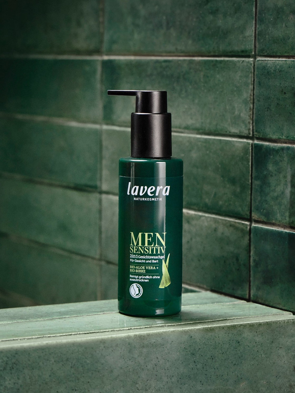lavera Men sensitive 2in1 Gesichtswaschgel