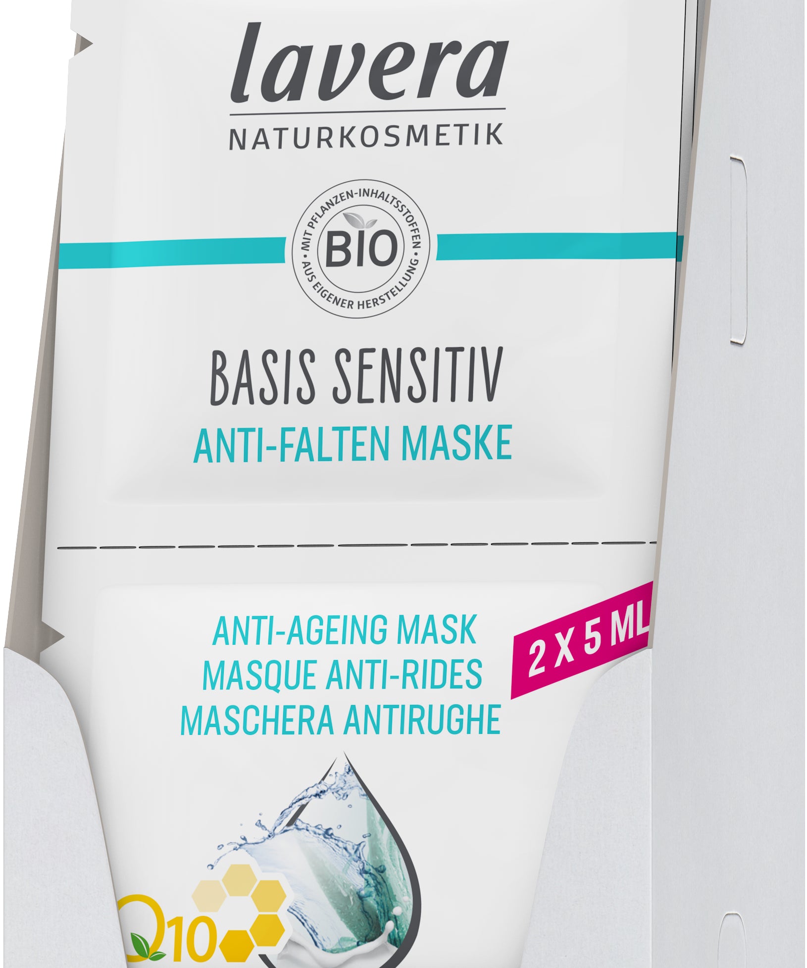 lavera basis sensitiv Anti-Falten Maske Q10