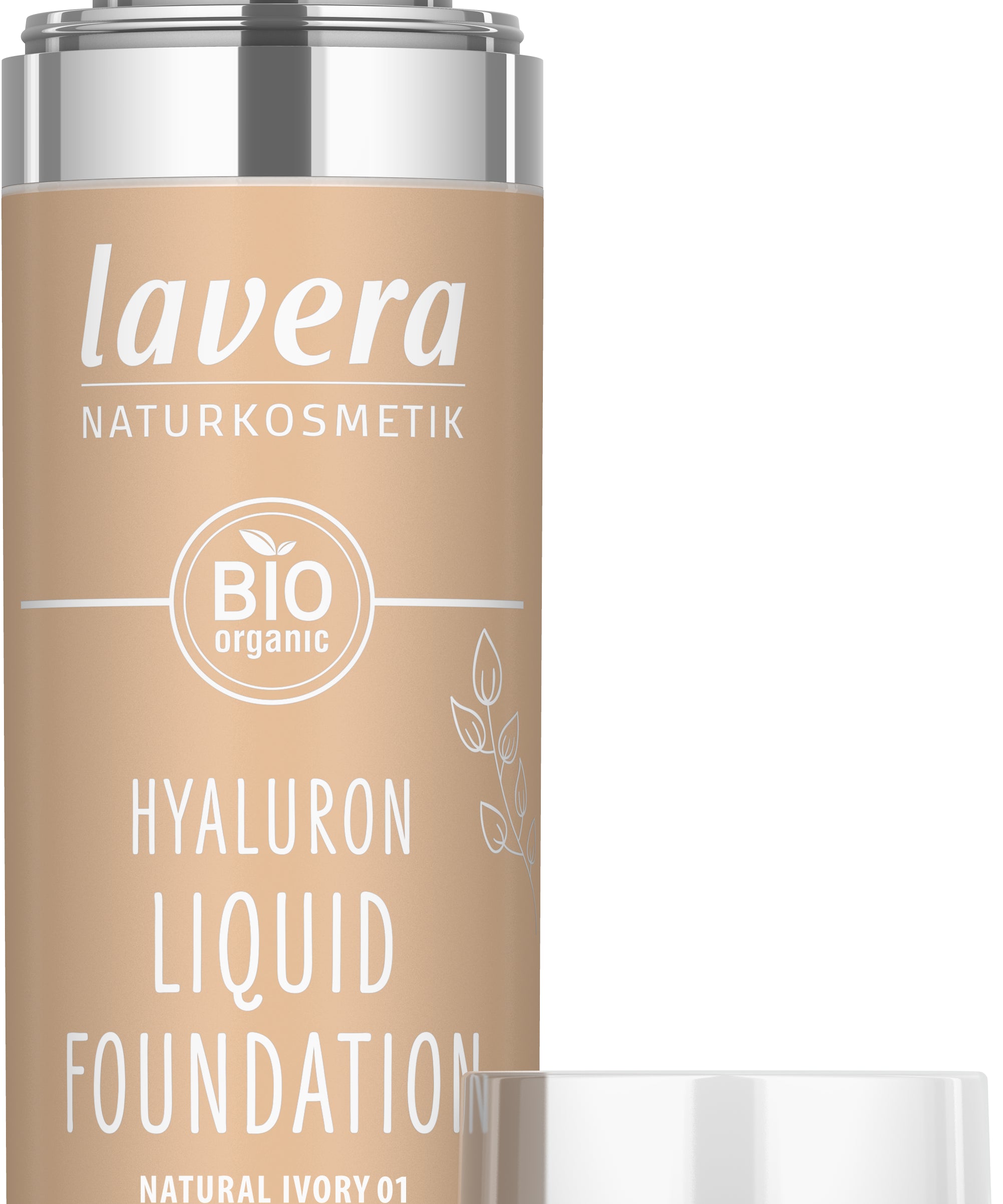 lavera Hyaluron Liquid Foundation -Natural Ivory 01-