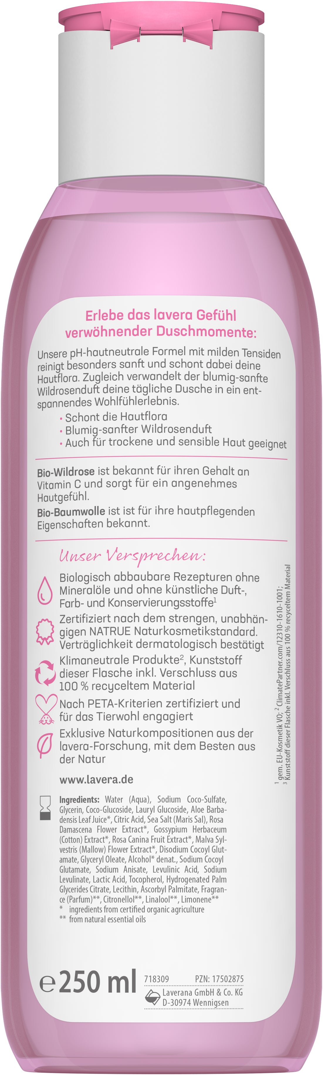 lavera Pflegedusche Verwöhnend