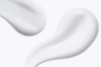 Textur der basis sensitive Creme