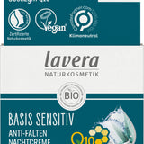lavera basis sensitiv Anti-Falten Nachtcreme Q10