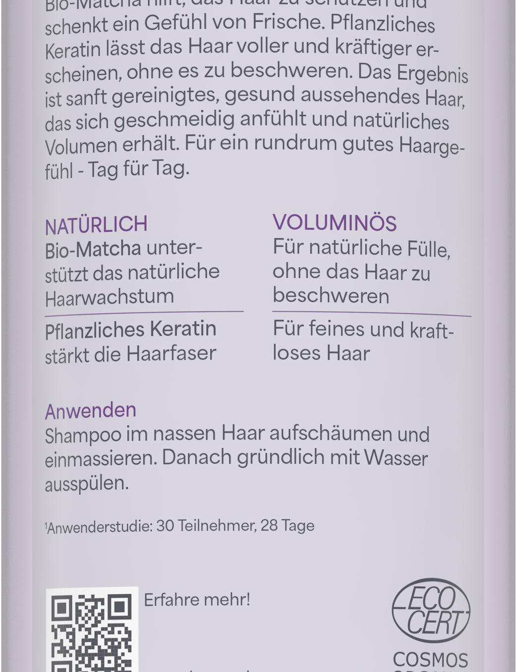 lavera Pflegeshampoo Volume & Lift