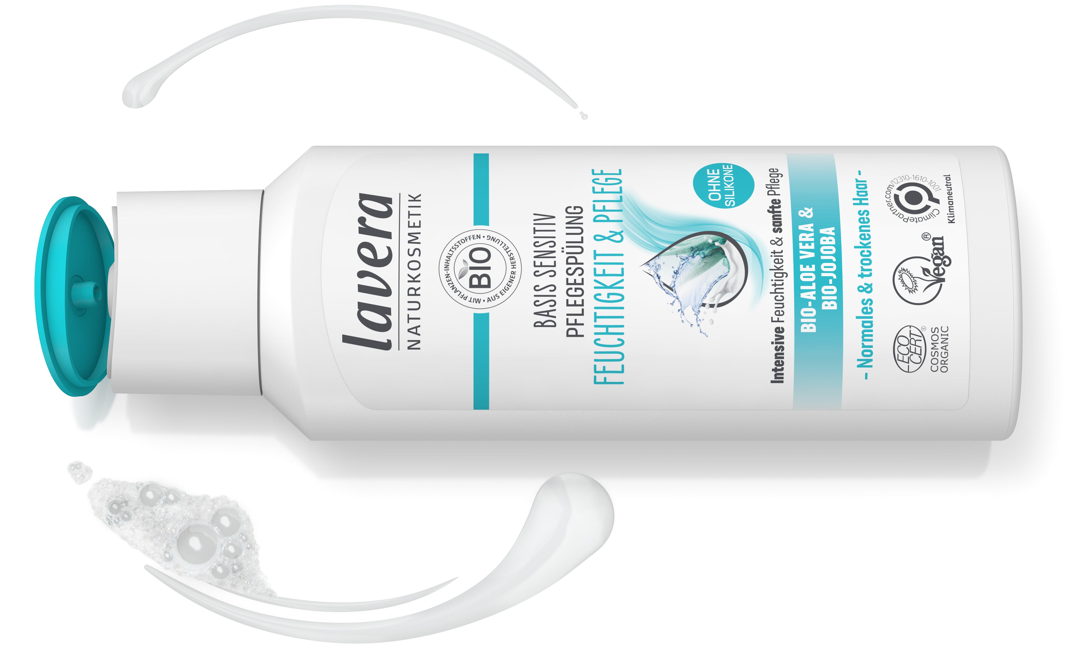 lavera basis sensitive Pflegespülung Feuchtigkeit & Pflege