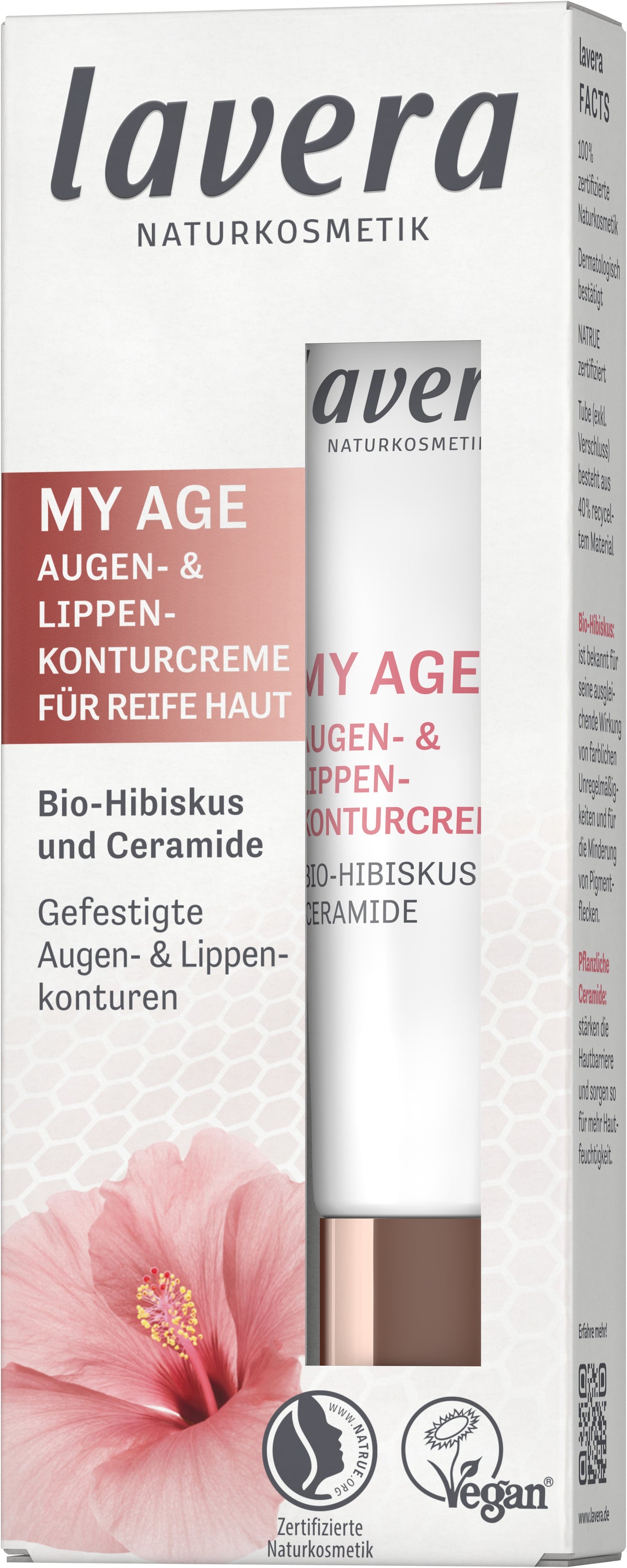 lavera MY AGE Augen- & Lippenkonturcreme