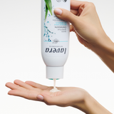 lavera Cremedusche basis sensitive in der Anwendung