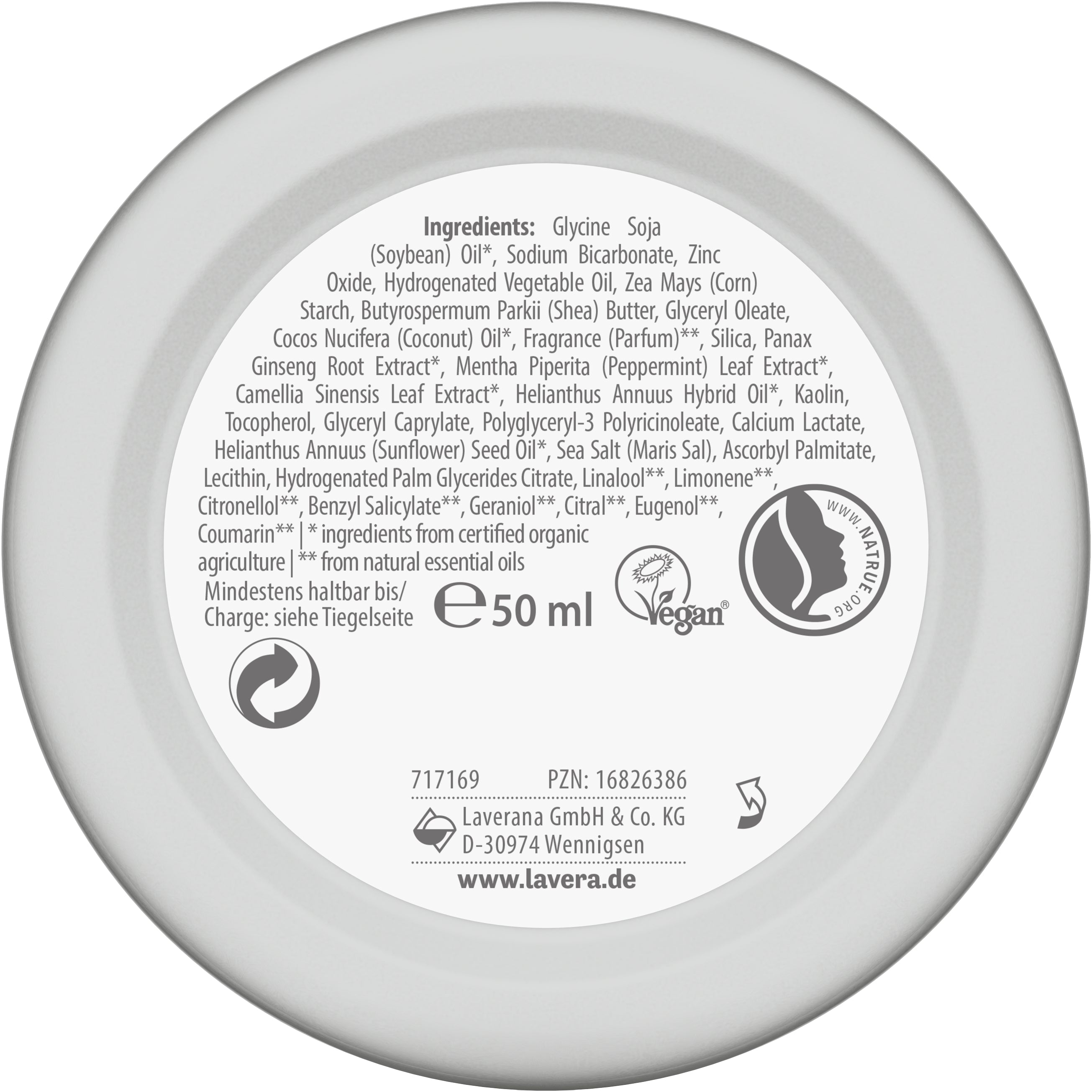 lavera Deo Creme NATURAL & STRONG