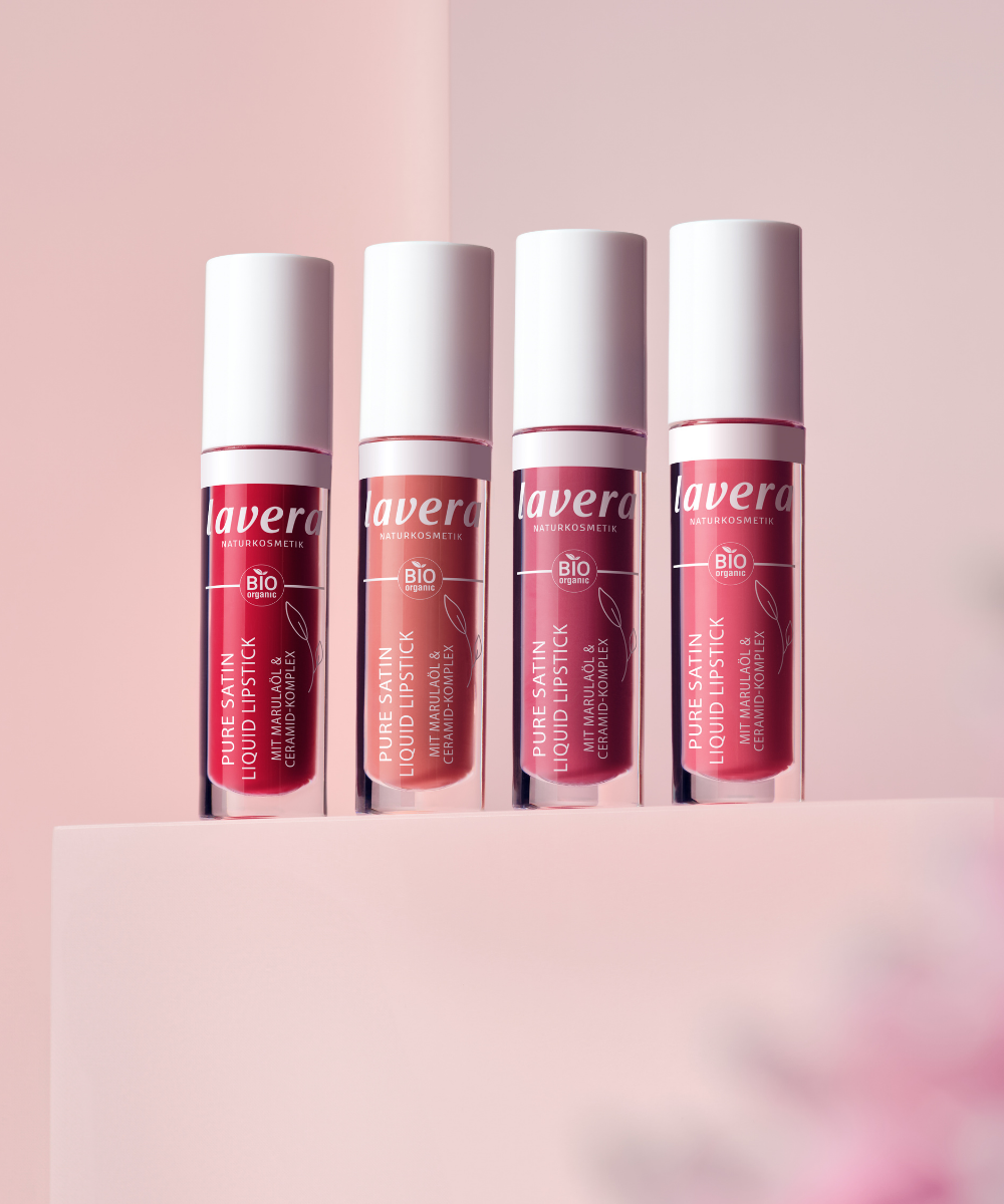 lavera Pure Satin Liquid Lipstick -Sweet Peony 04-