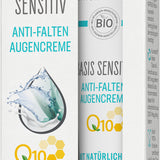 lavera basis sensitiv Anti-Falten Augencreme Q10