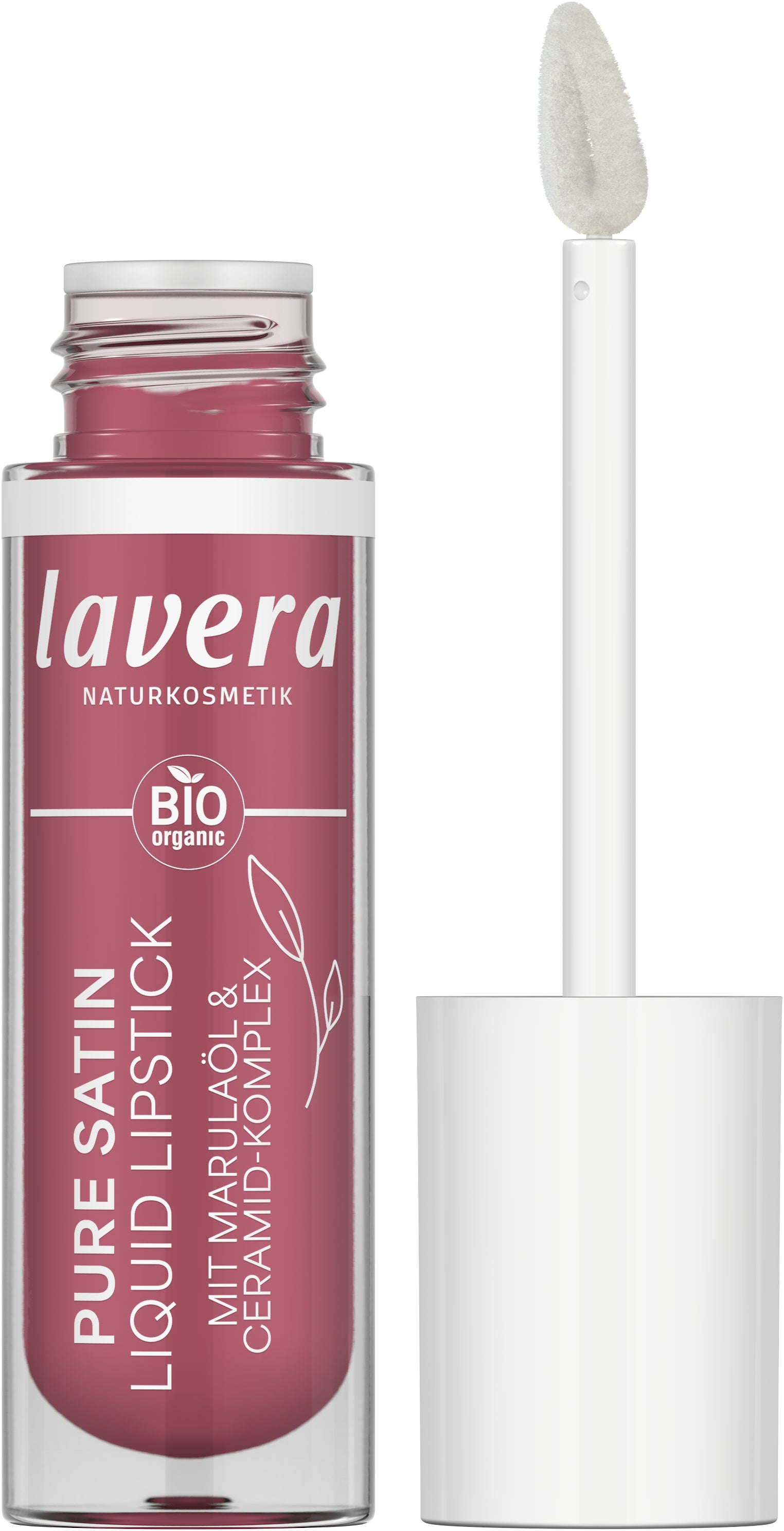 lavera Pure Satin Liquid Lipstick -Wild Mauve 03-