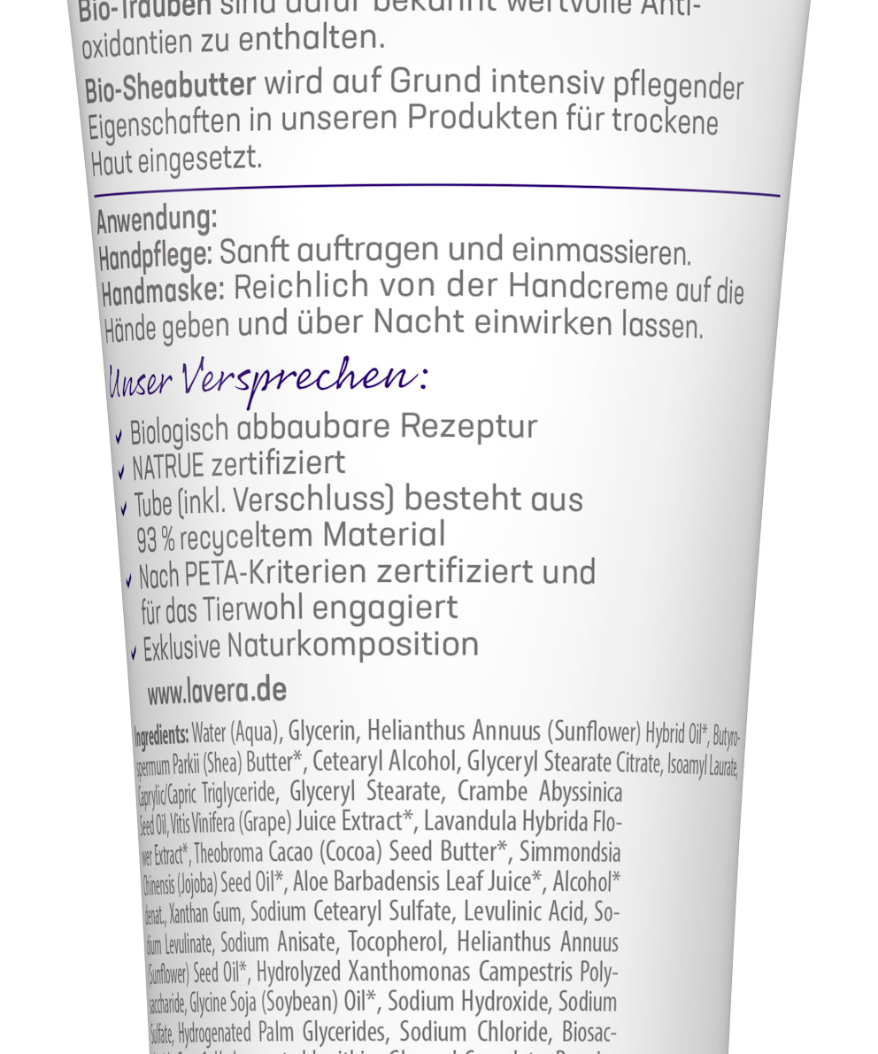 lavera Gute Nacht 2in1 Handcreme & -maske