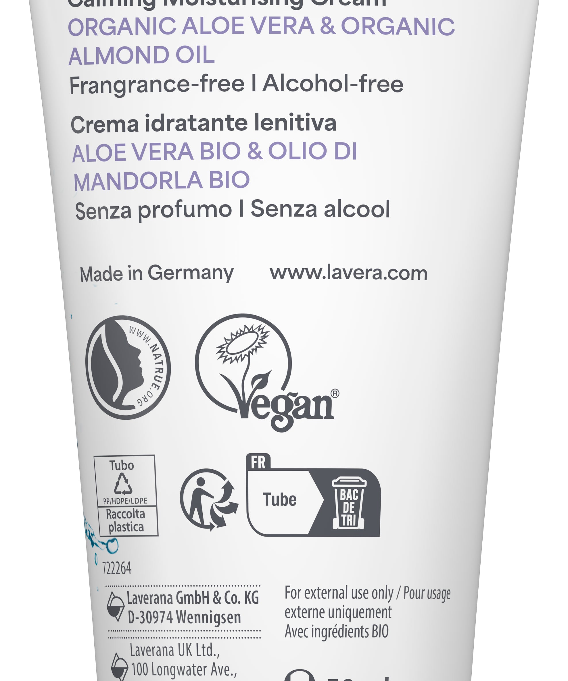 lavera basis sensitive Beruhigende Feuchtigkeitscreme