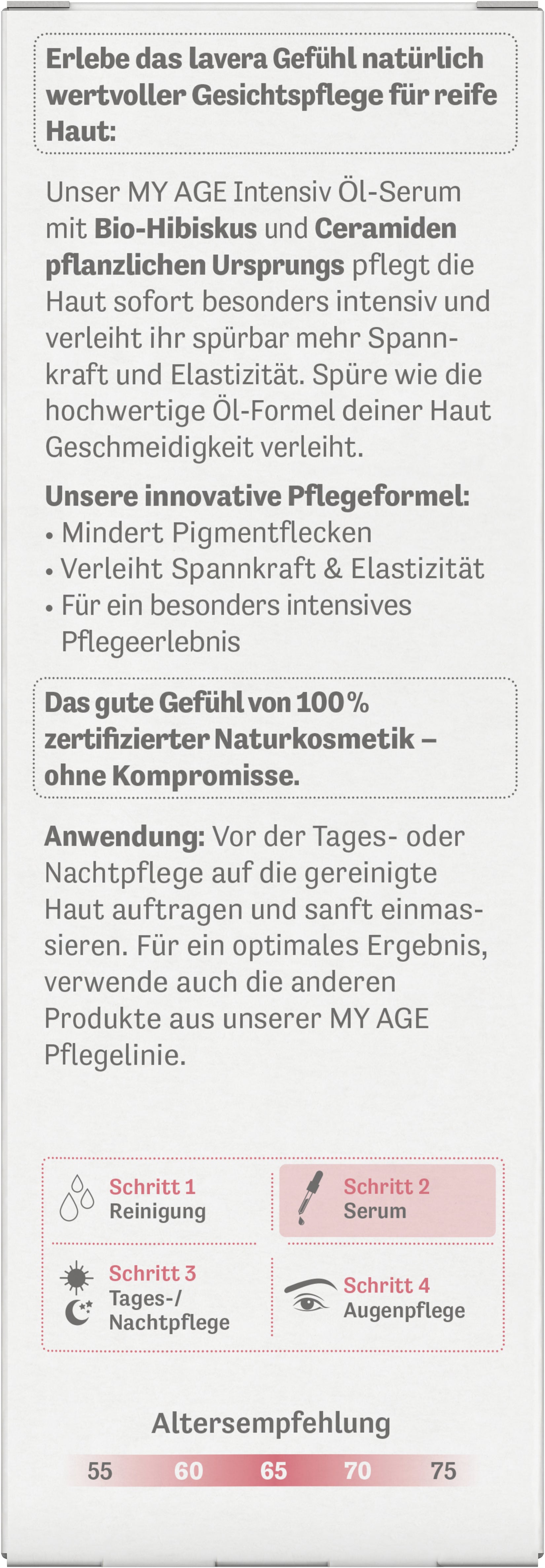 lavera MY AGE Intensiv Öl-Serum