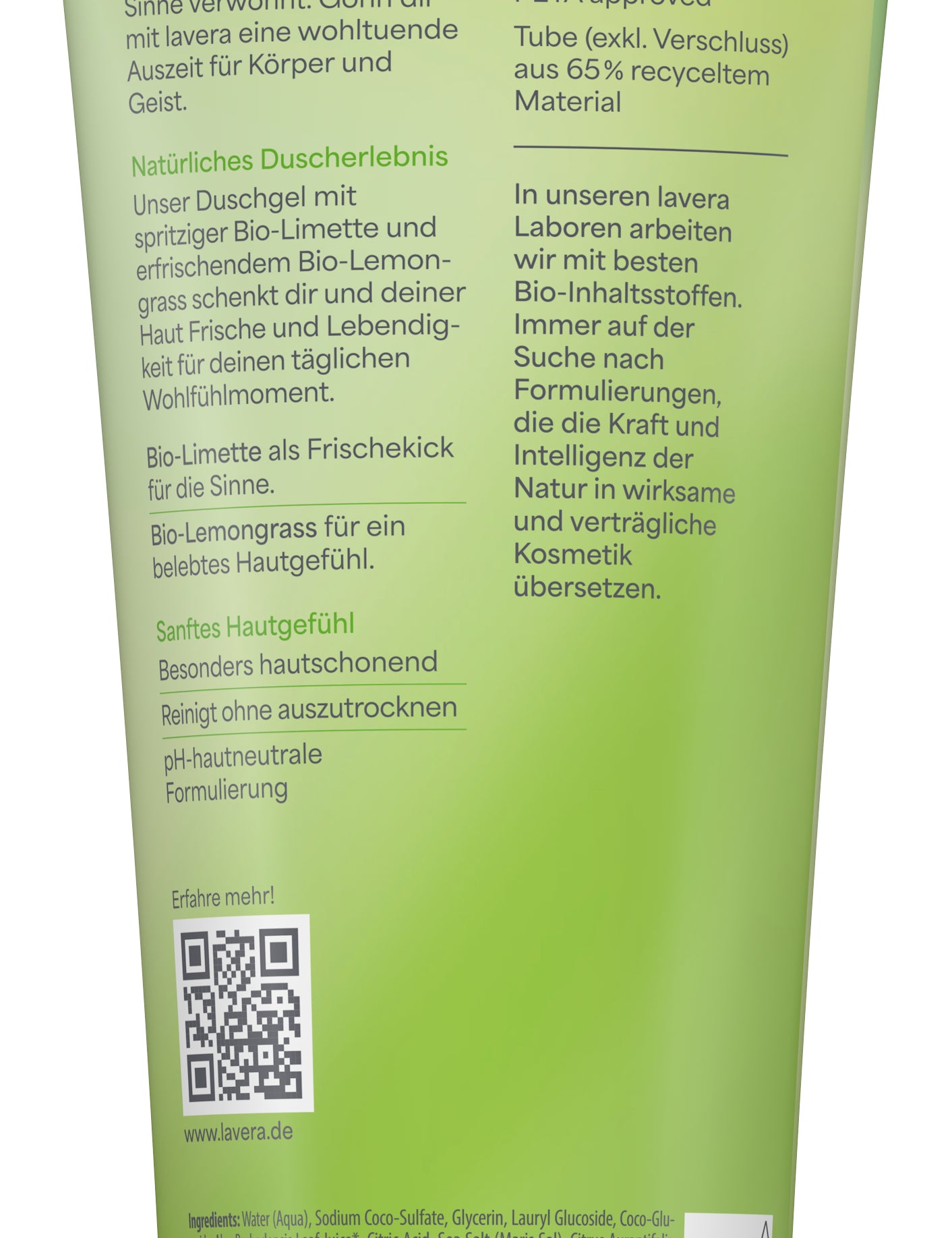 lavera Duschgel Refresh Me