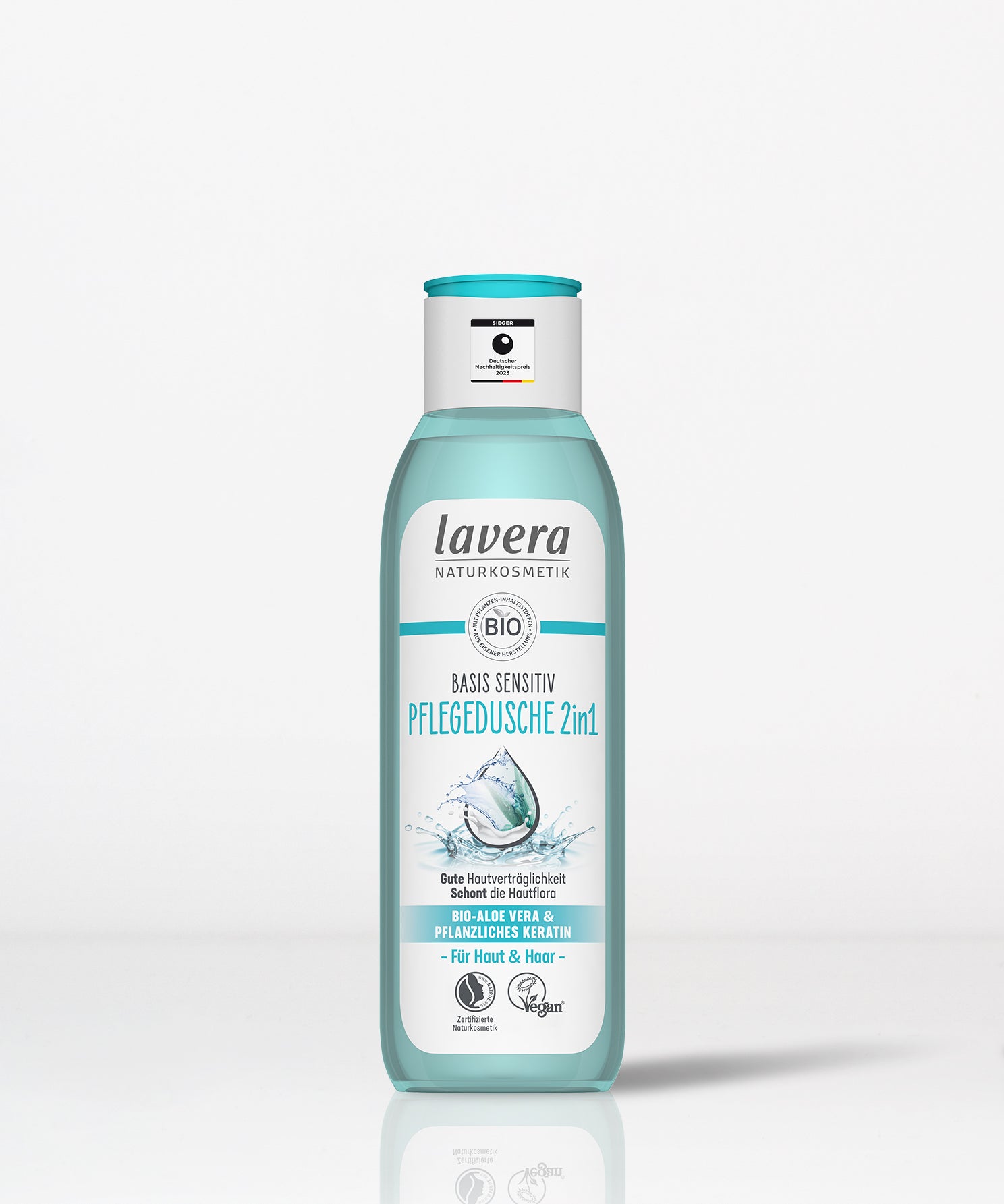 lavera basis sensitive Pflegedusche 2in1