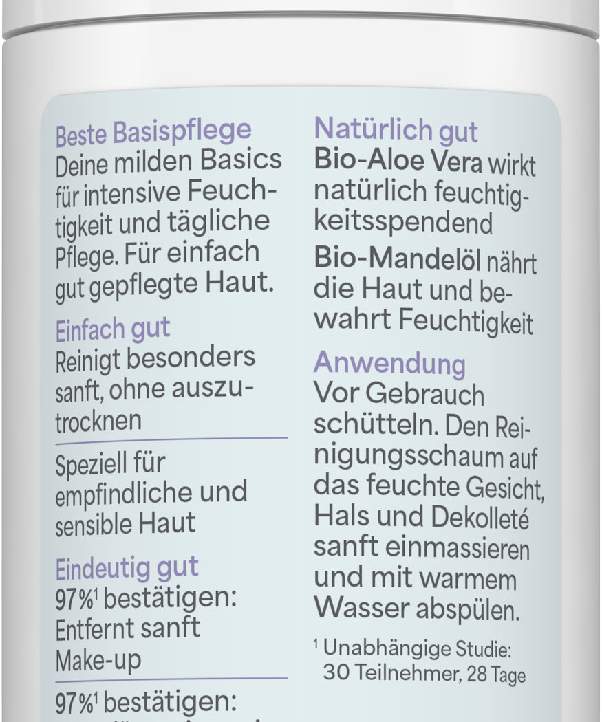 lavera basis sensitive Reinigungsschaum