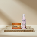 Glow by Nature 3in1 Creme und Smooth & Silk Leave-In Spray (AI-generated image)