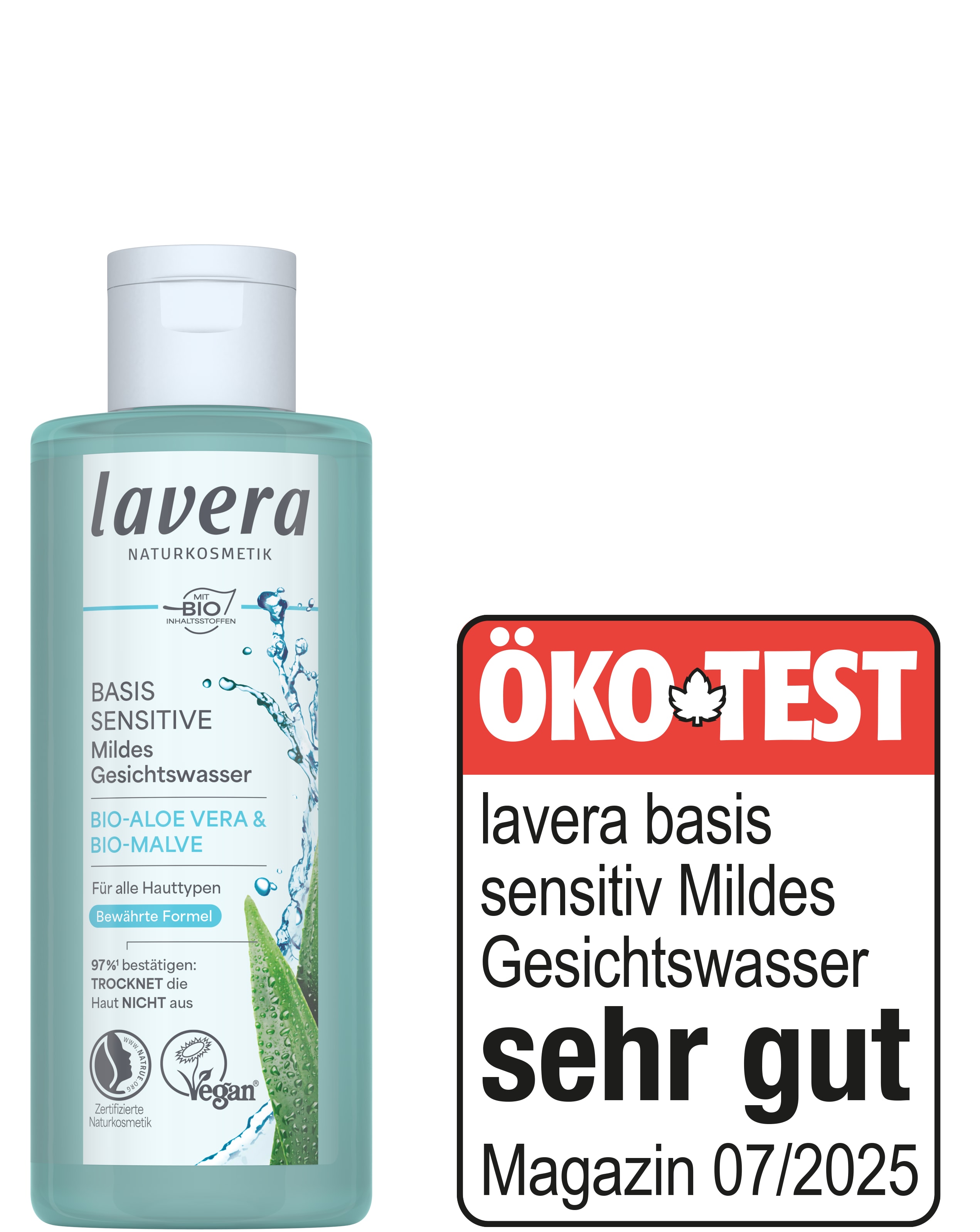 basis sensitive Mildes Gesichtswasser